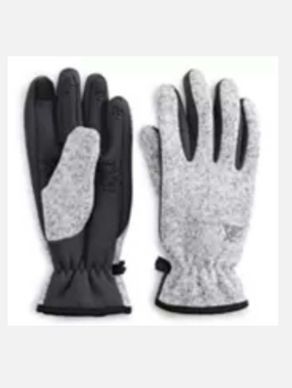ZeroXposur Lulu Sweater Fleece Gloves Gray Women's S/M $30 NWT NEW
